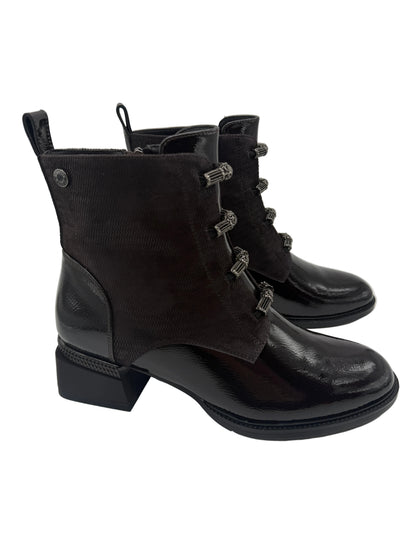 Loretta Vitale C38132 Chocolate Patent Boots