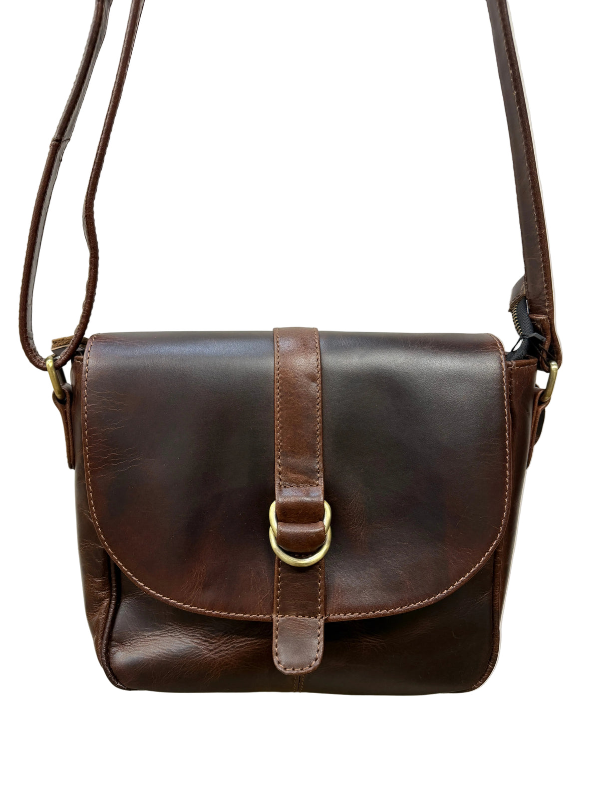 TWM TWM252 Dark Brown DW Leather Ladies Bag