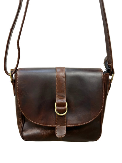 TWM TWM252 Dark Brown DW Leather Ladies Bag