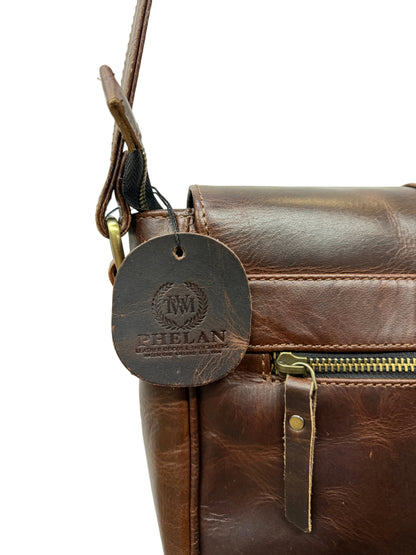 TWM TWM252 Dark Brown DW Leather Ladies Bag