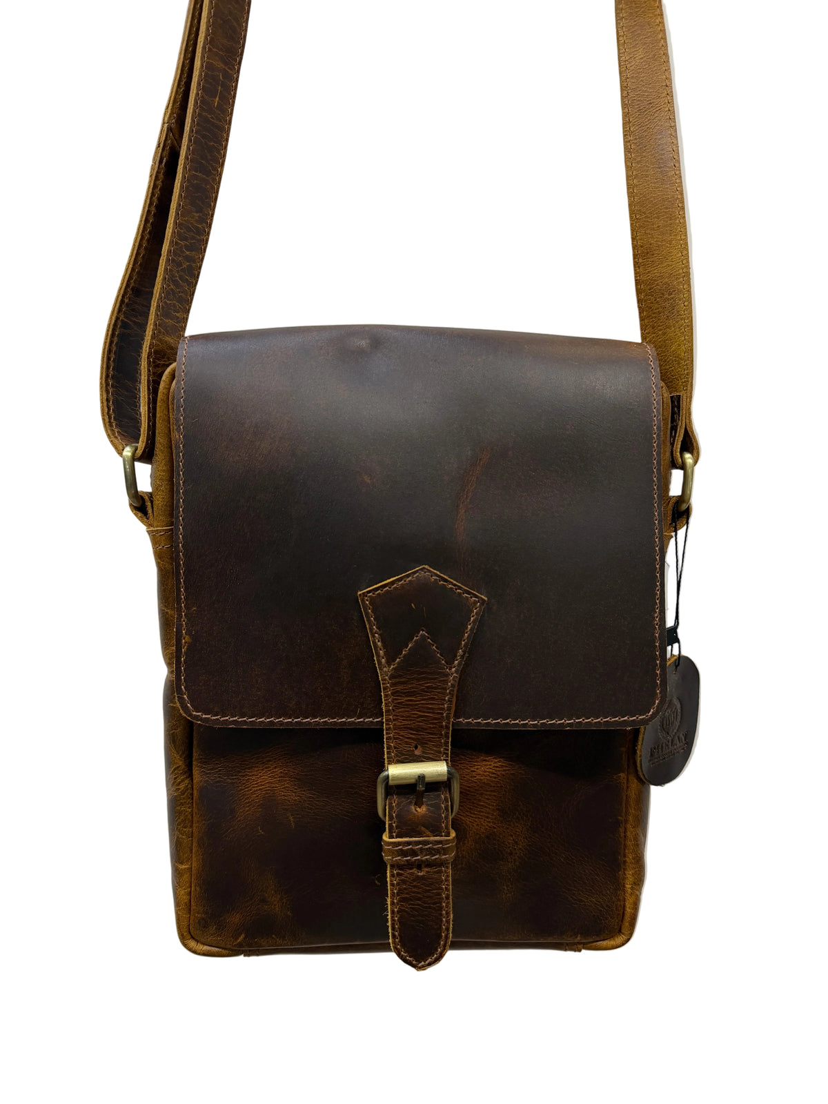 TWM TWM127 Mix Leather Messenger Bag