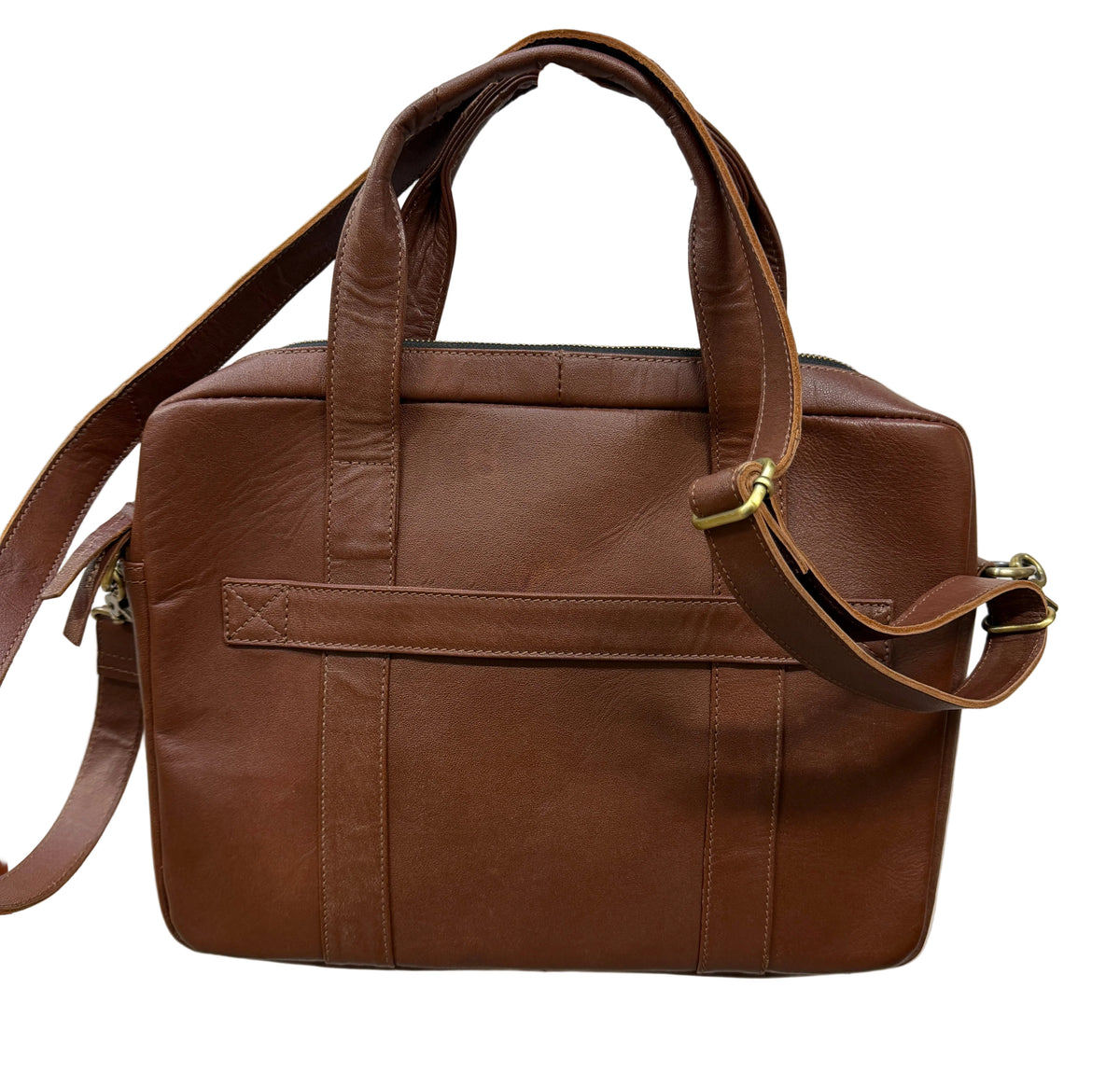TWM TWM313 Brown Leather Portfolio Bag