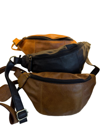 TWM TWM687  Mix Leather Chest Bag