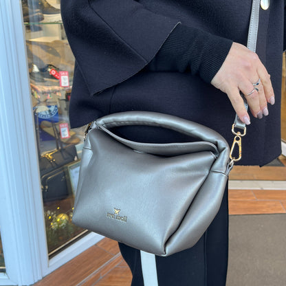 Pepe Moll 252470 Soraya Pewter Handbag