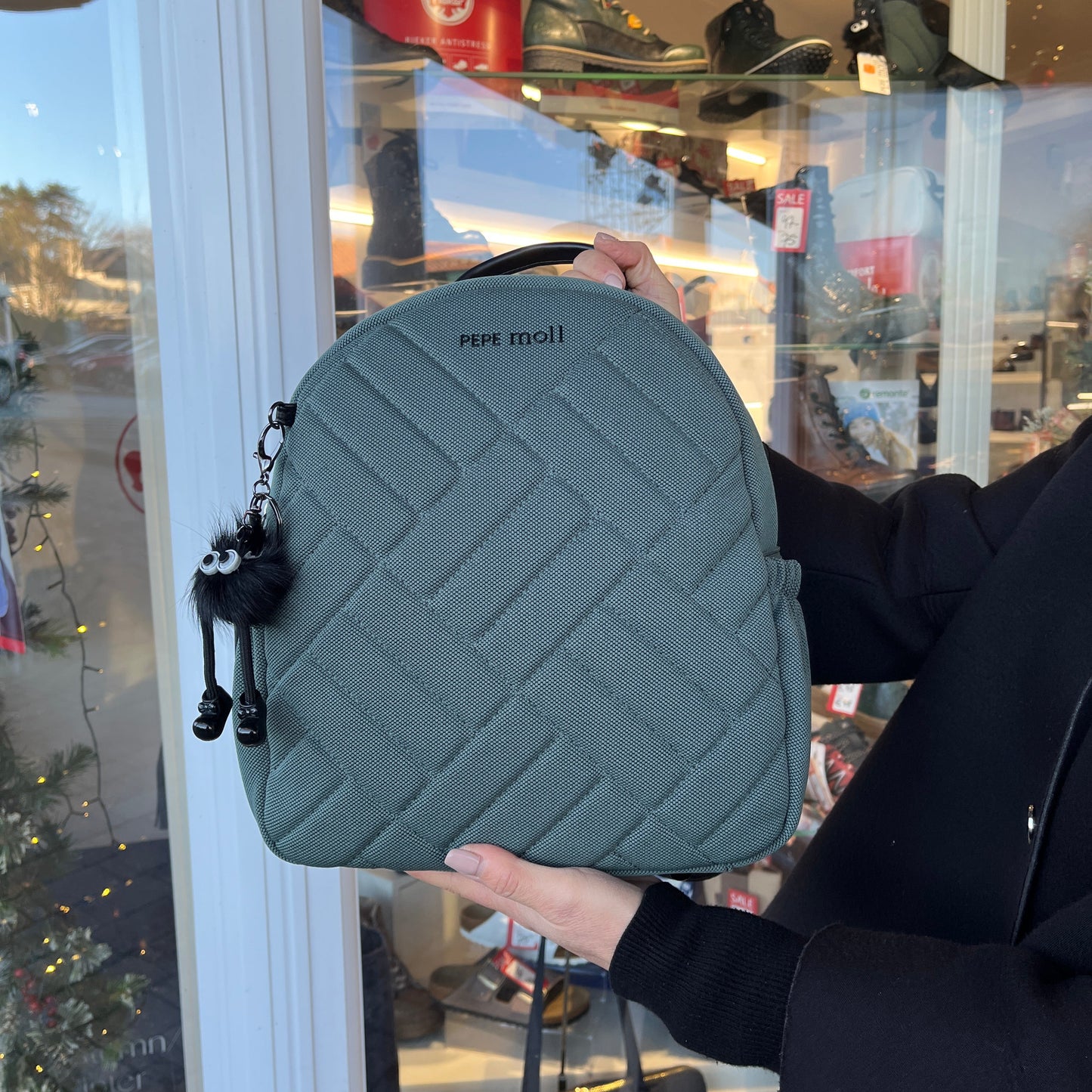 Pepe Moll 252203 Mili Forest Green Backpack