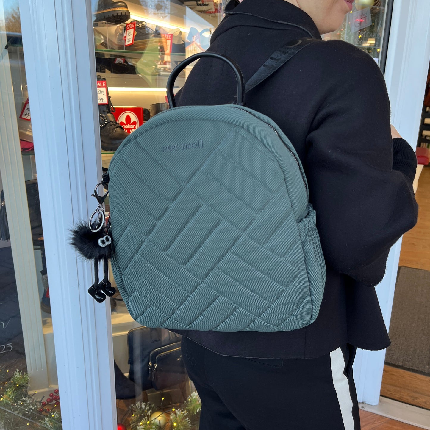 Pepe Moll 252203 Mili Forest Green Backpack