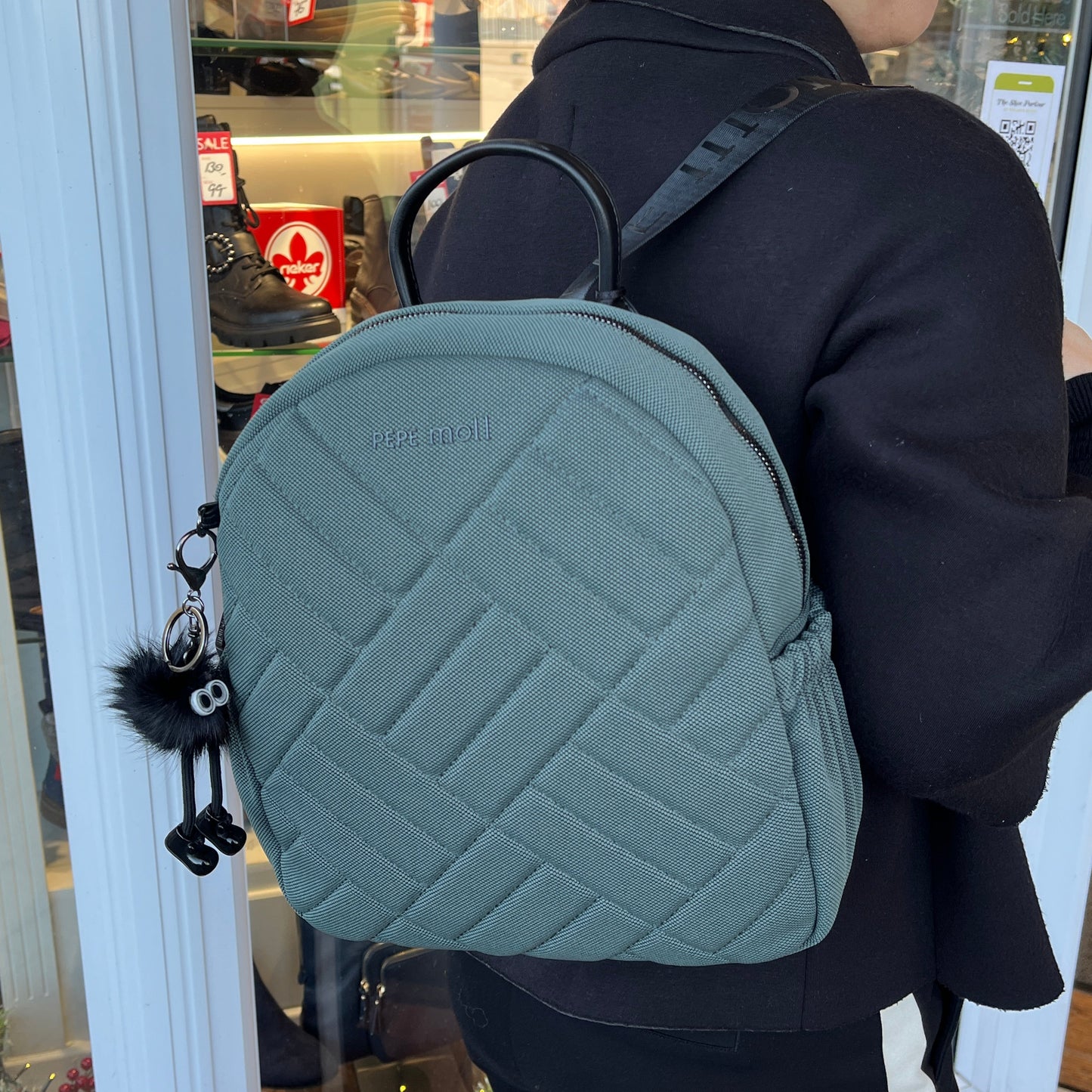 Pepe Moll 252203 Mili Forest Green Backpack