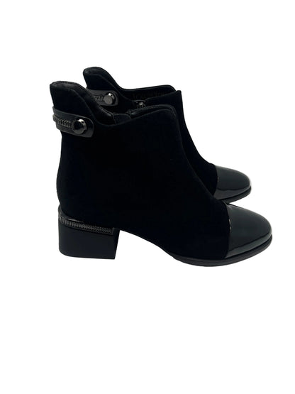 Loretta Vitale C3865A Black Ankle Boots