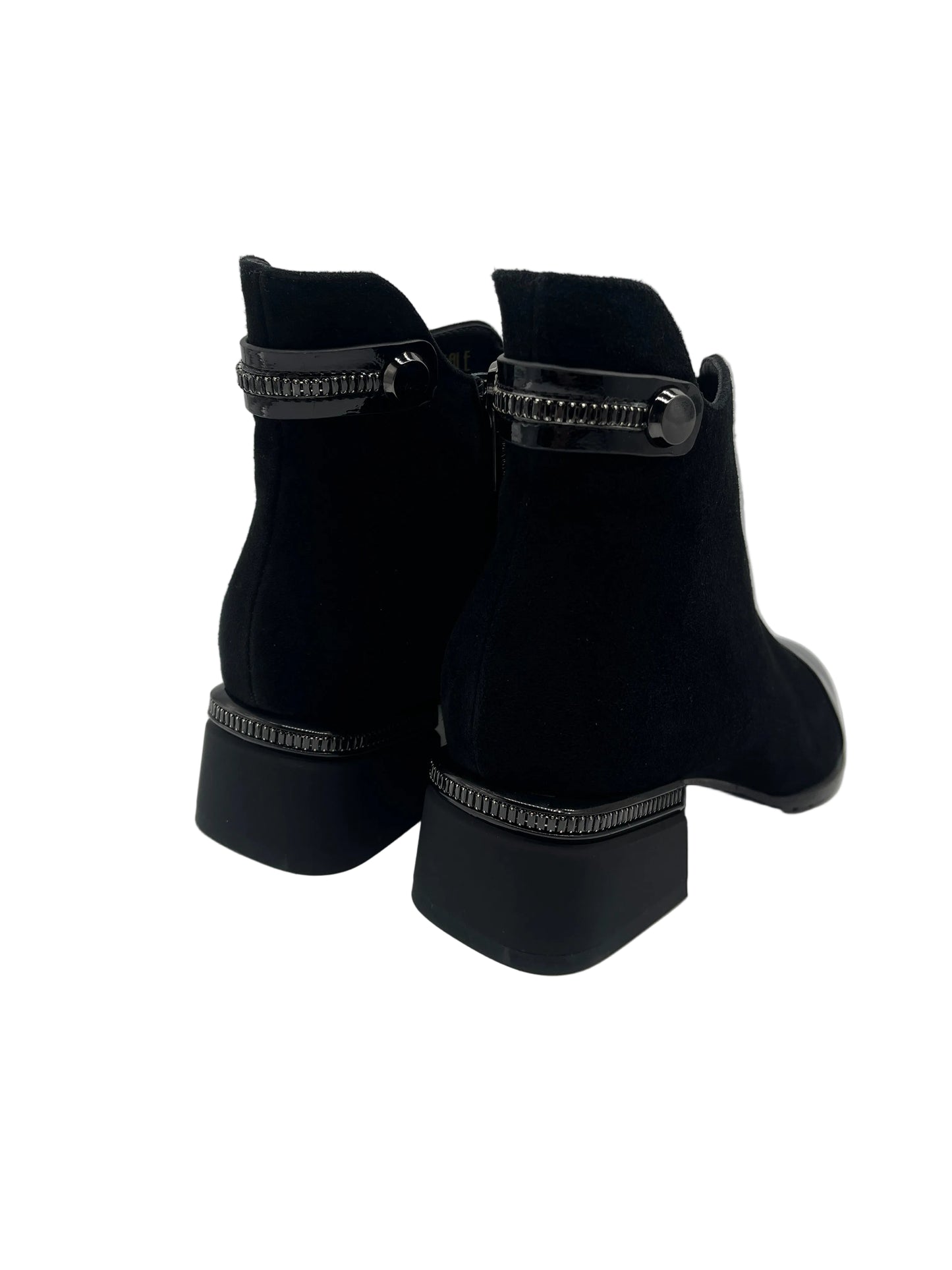 Loretta Vitale C3865A Black Ankle Boots