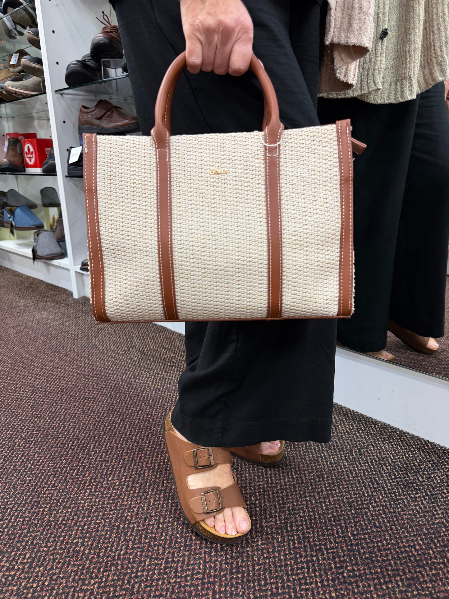 Plakton CP Beta 340010 Buffalo Cuero Tan EVA 2 Strap Sandals