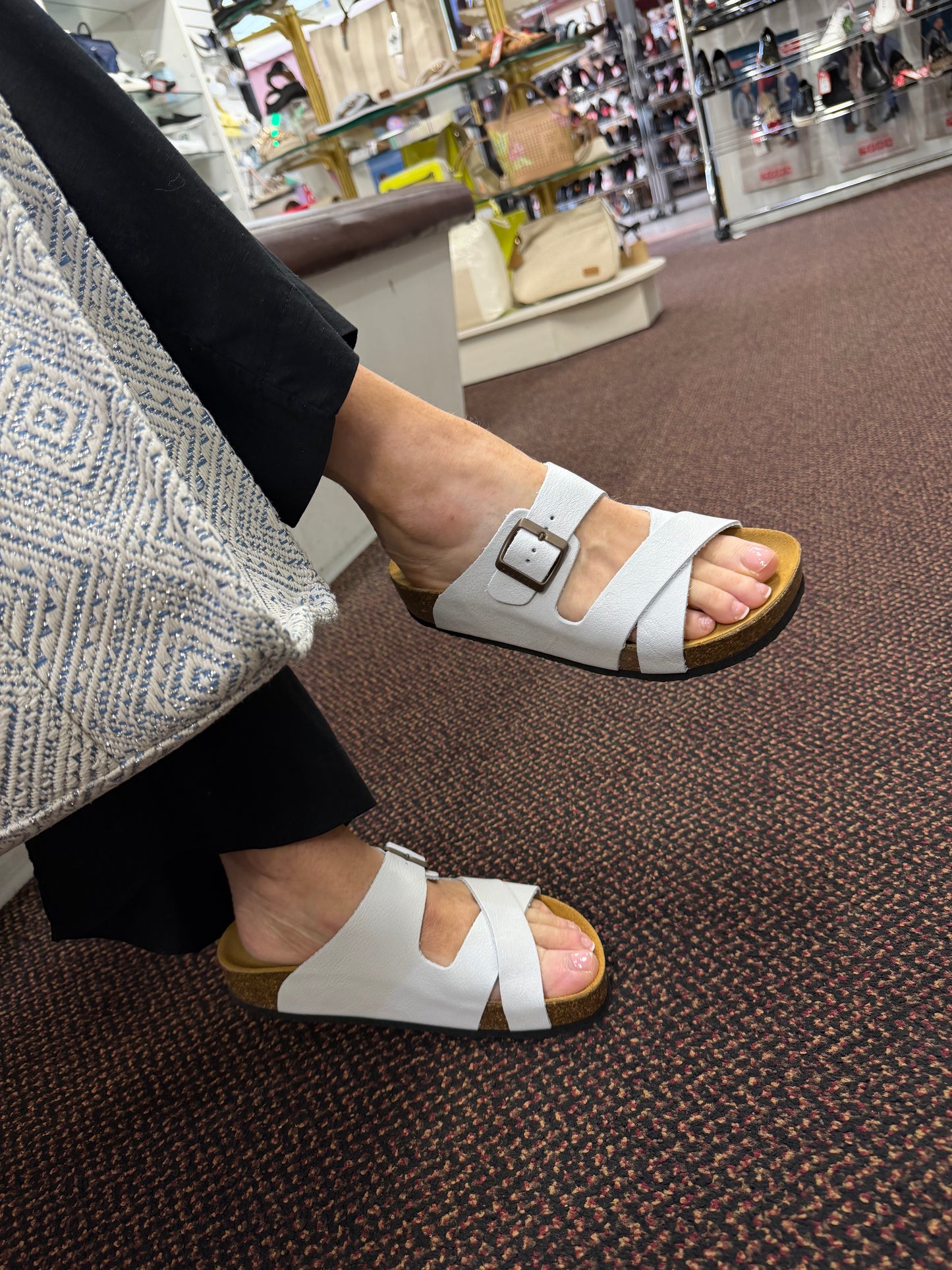 Plakton CP Mumbasa 345984 Buffalo Blanco White EVA Sandals