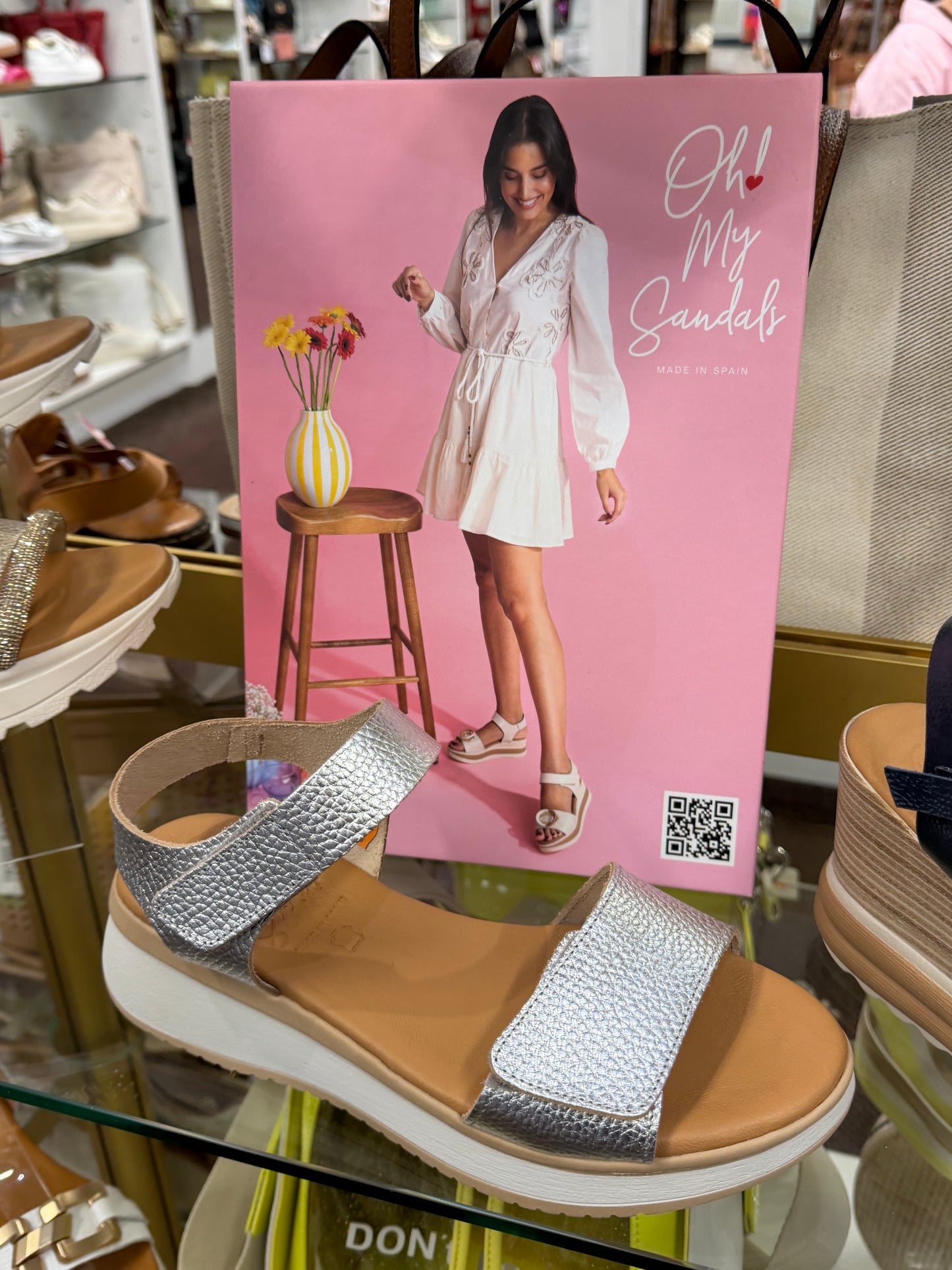 Oh My Sandals 5942 2526 Doya Plata Sandals