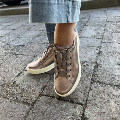 Ara 12-50016 25 ROM 2.0 Beige Metallic G Fit Sneakers