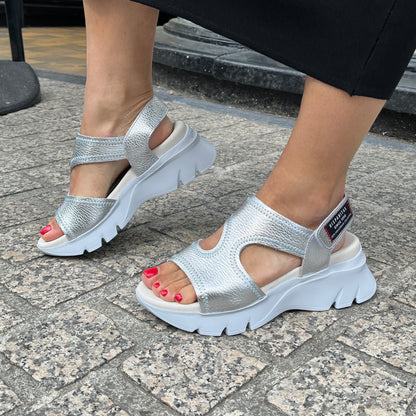 Hispanitas HV254010 Silver Sandals