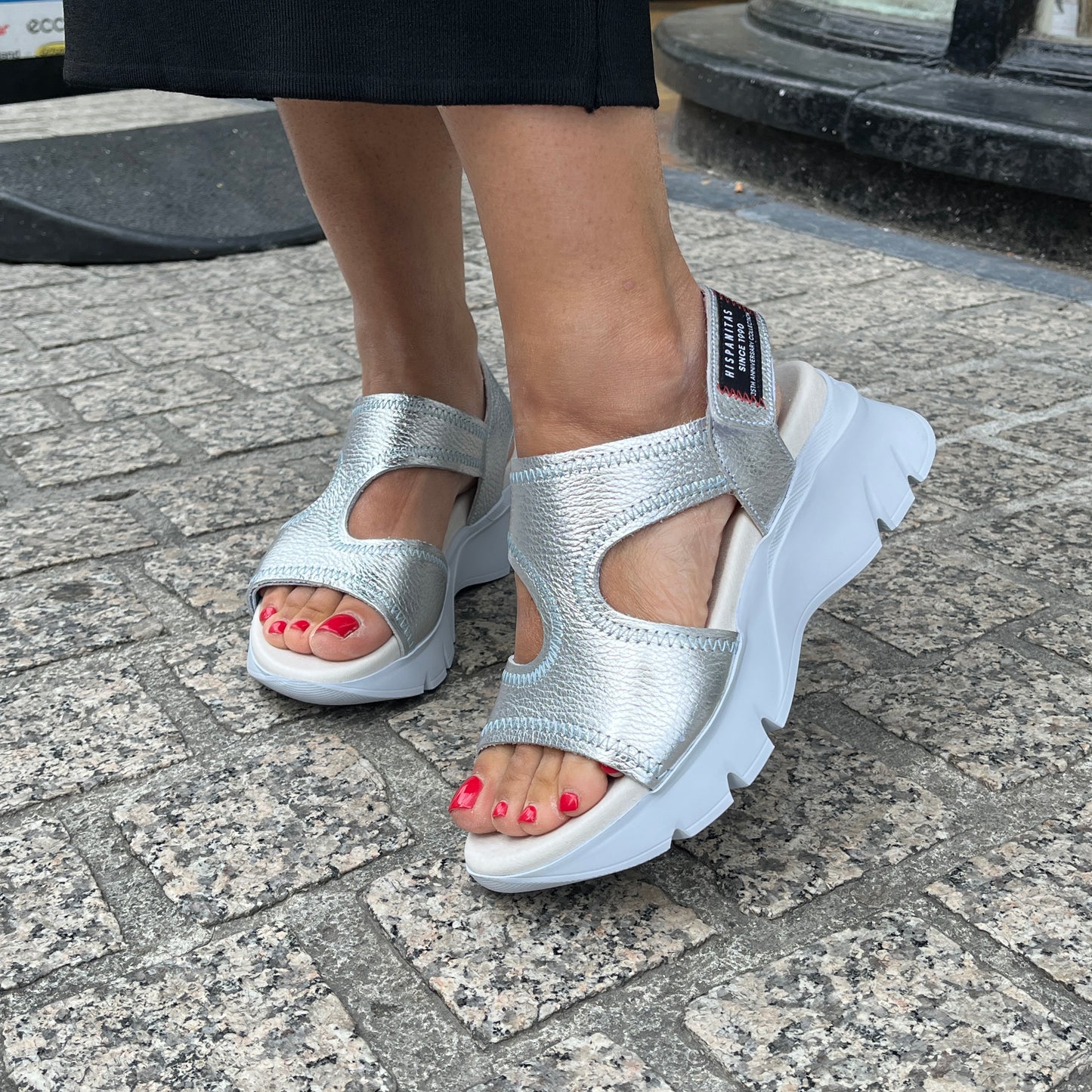 Hispanitas HV254010 Silver Sandals