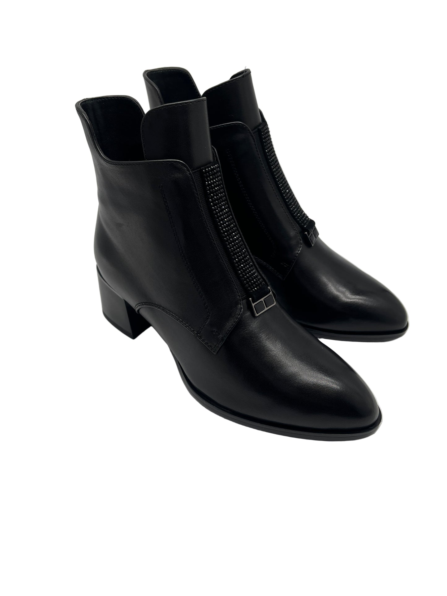 Loretta Vitale C9663 Black Ankle Boots