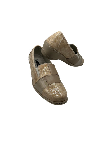 Notton 2298 Taupe Slip On Shoes