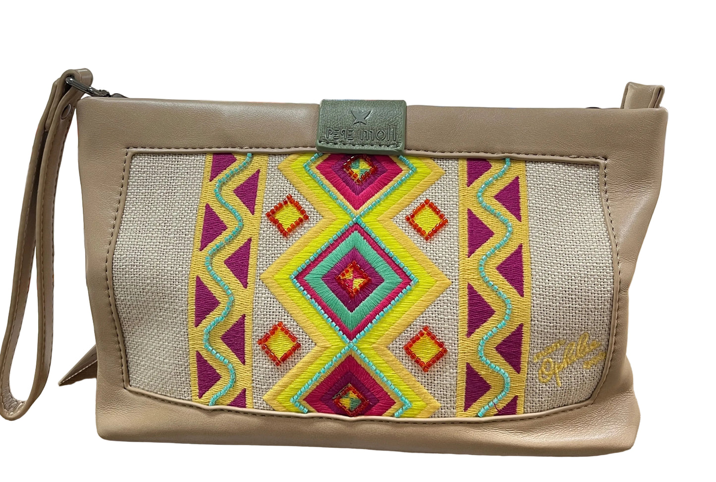 Pepe Moll 261222 Ophelia Natural Multi Handbag