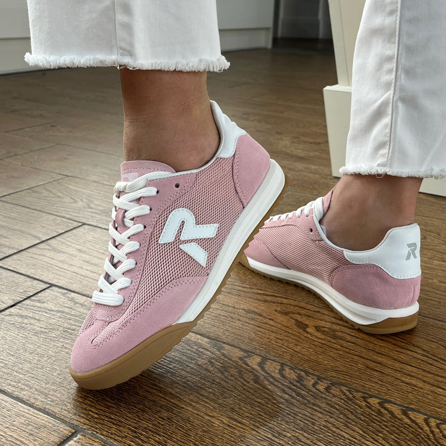 Rieker W4000-31 Pink G 1/2 Fit Sneakers