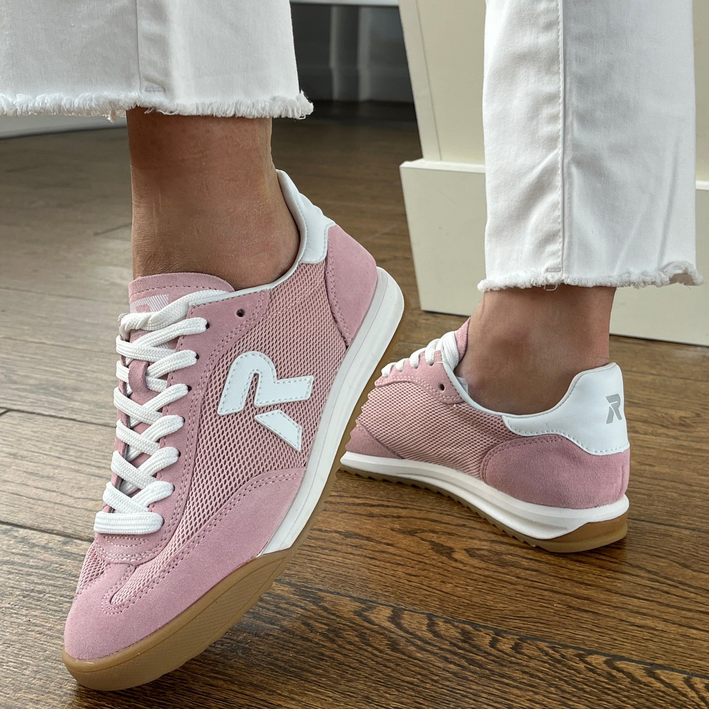Rieker W4000-31 Pink G 1/2 Fit Sneakers