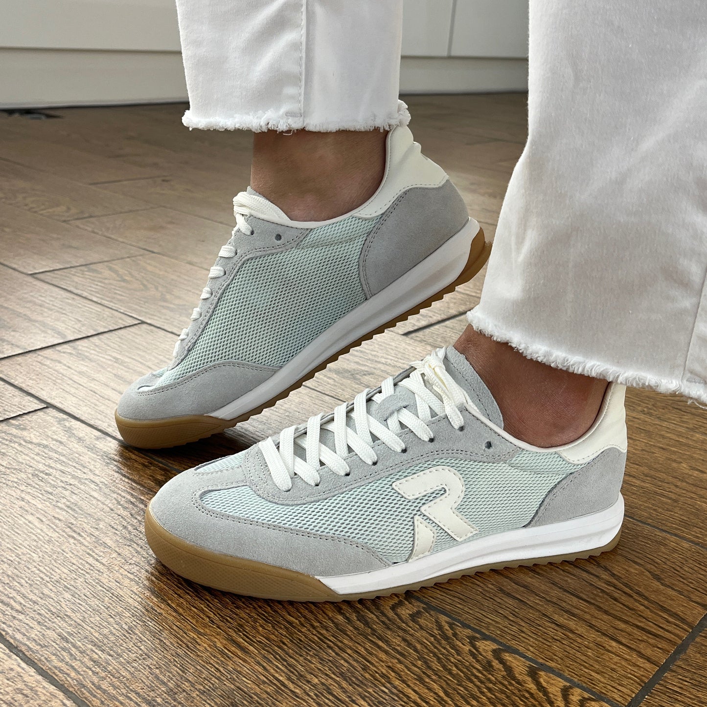 Rieker W4000-52 Pale Cyan G 1/2 Fit Sneakers