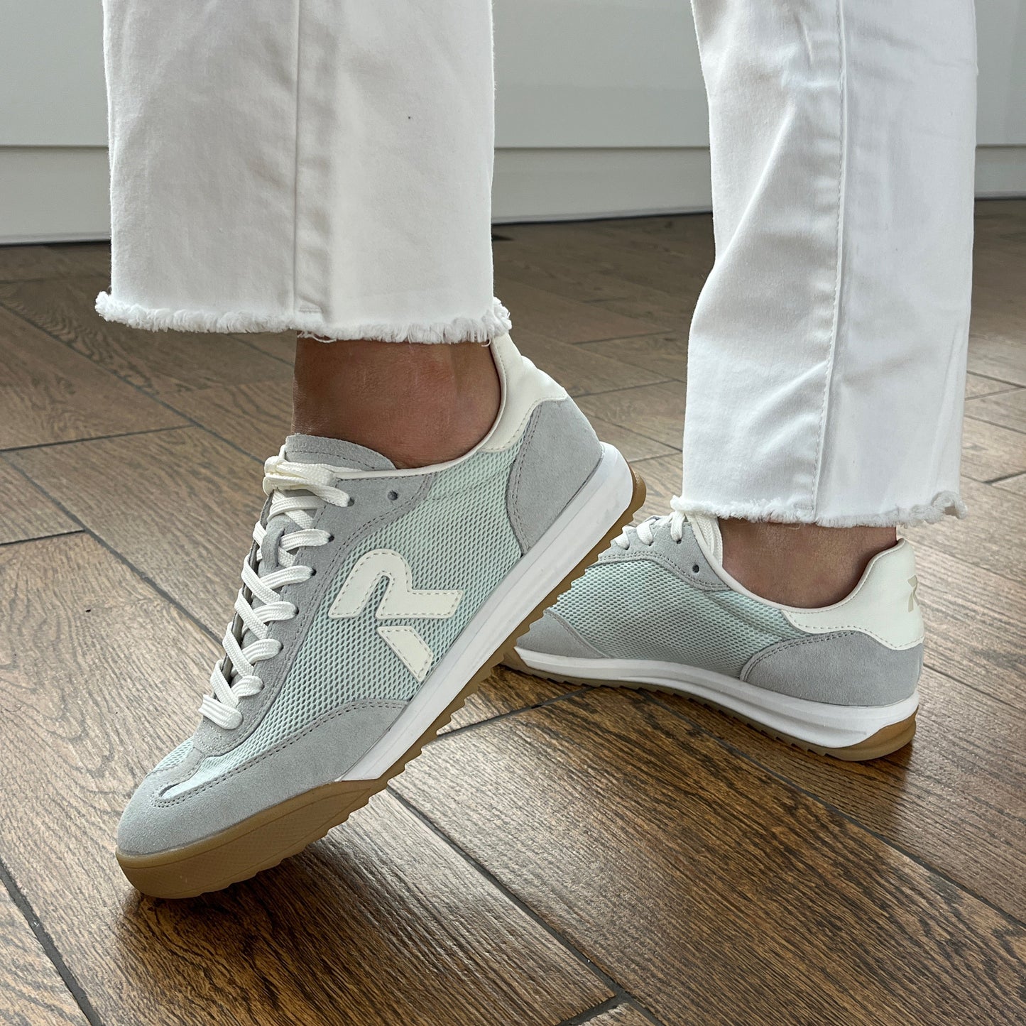 Rieker W4000-52 Pale Cyan G 1/2 Fit Sneakers