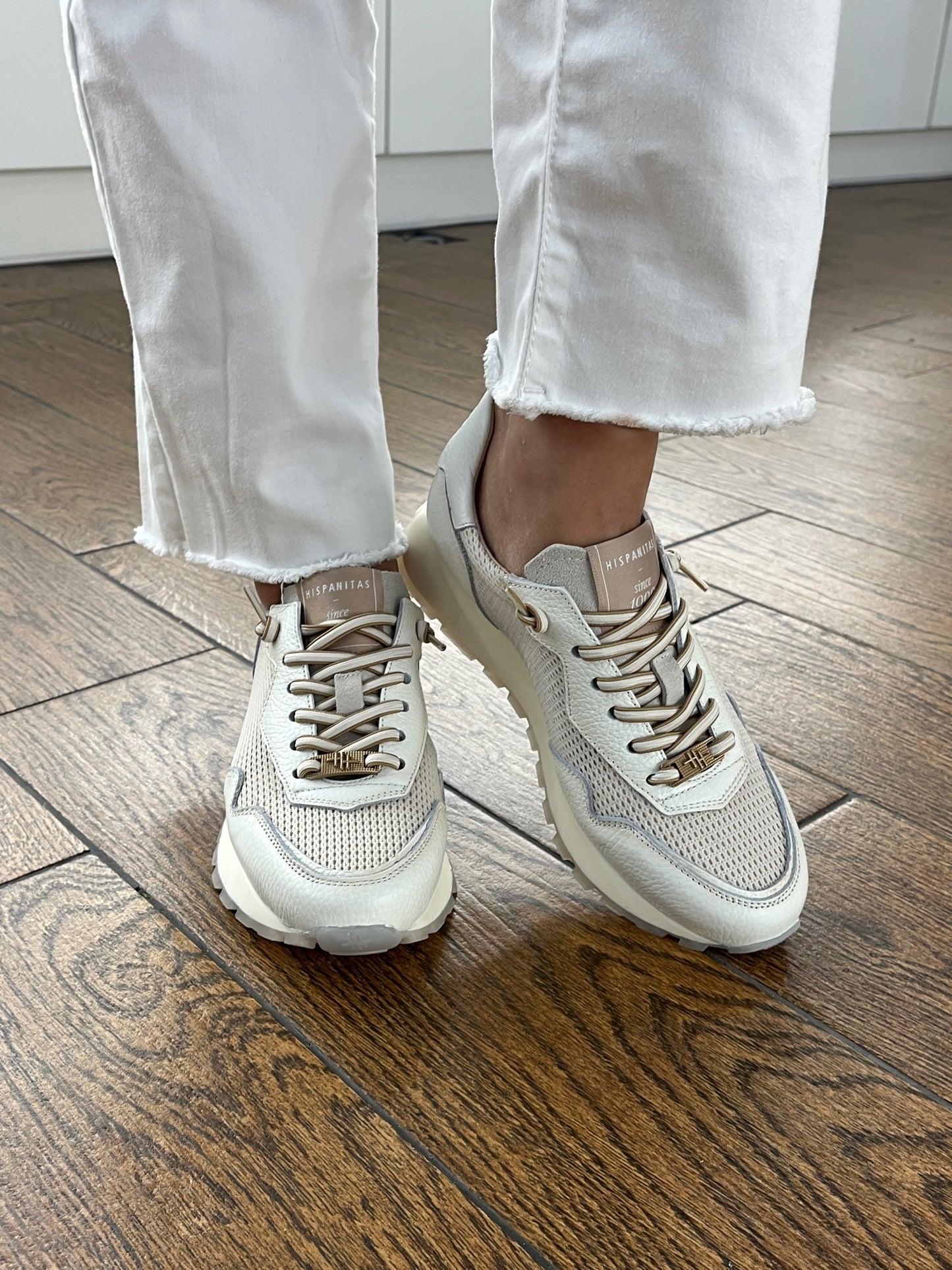 Hispanitas HV264825 Panna Cream Trainers