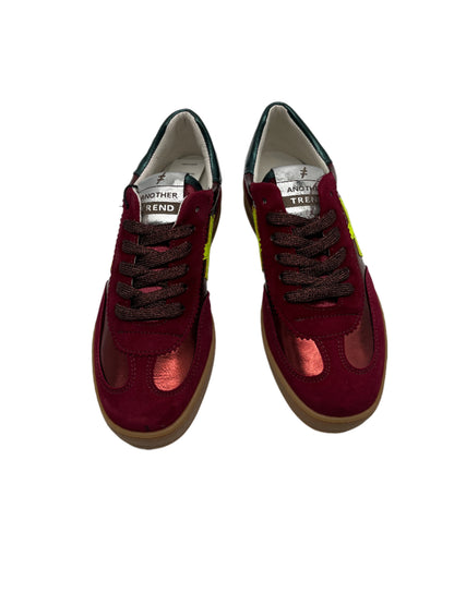 Another Trend A03280B2 Ante+Metal Frambuesa Raspberry Wine Neon Green Trainers