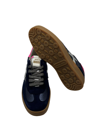 Another Trend A03280D2 Ante+Metal Ocean Navy Silver Pink Trainers