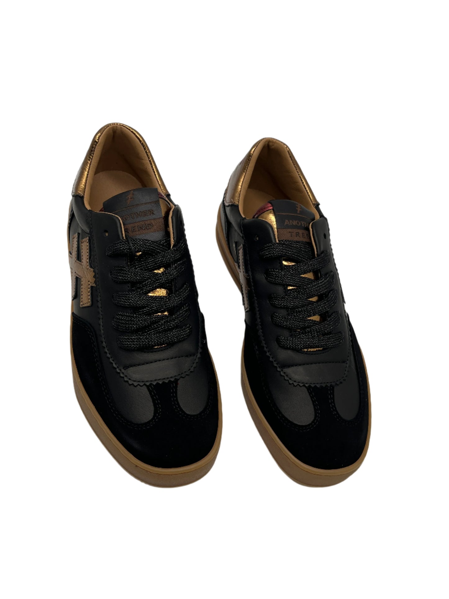 Another Trend A0320385 Komba Dark Gold Trainers