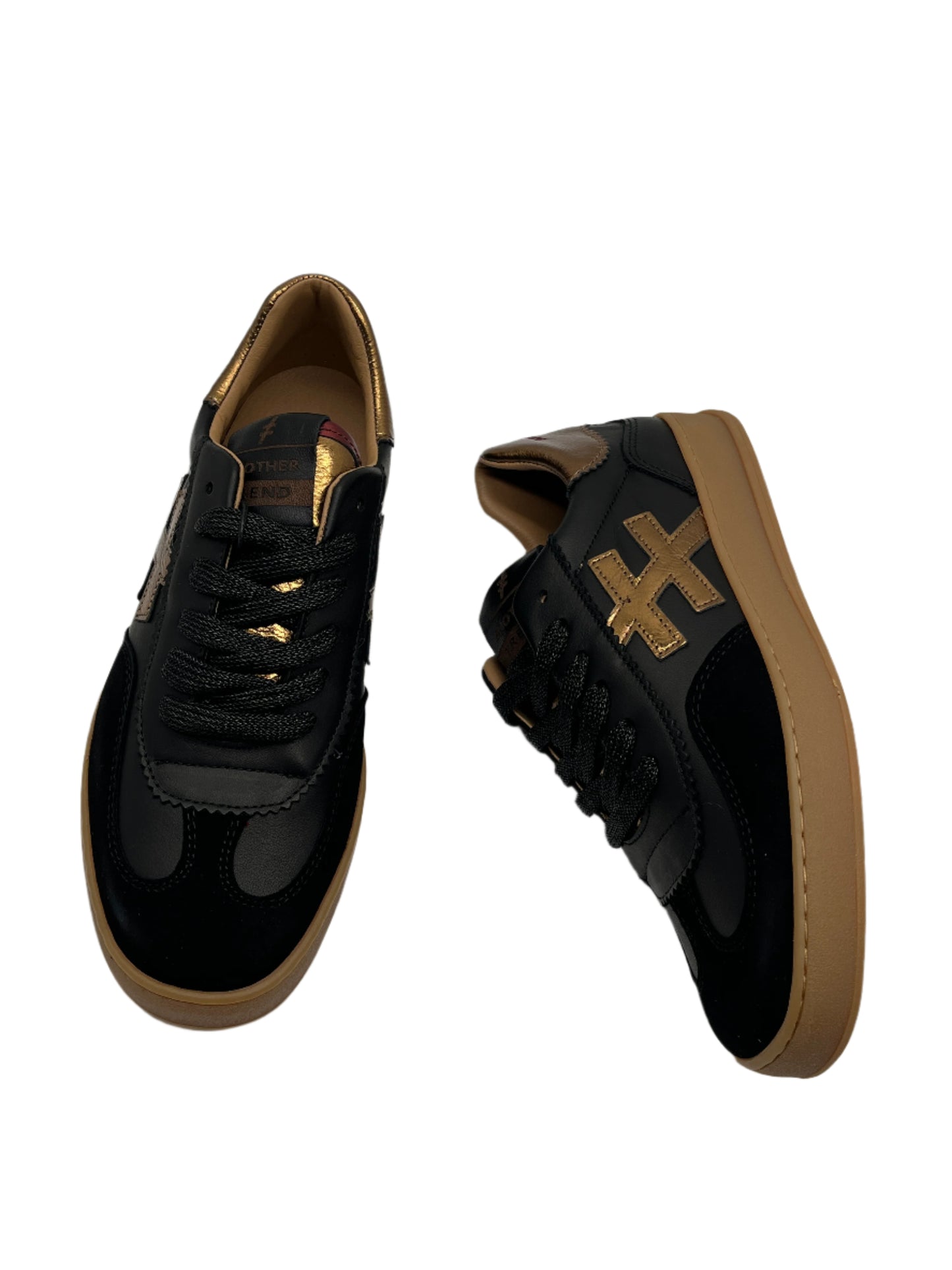 Another Trend A0320385 Komba Dark Gold Trainers