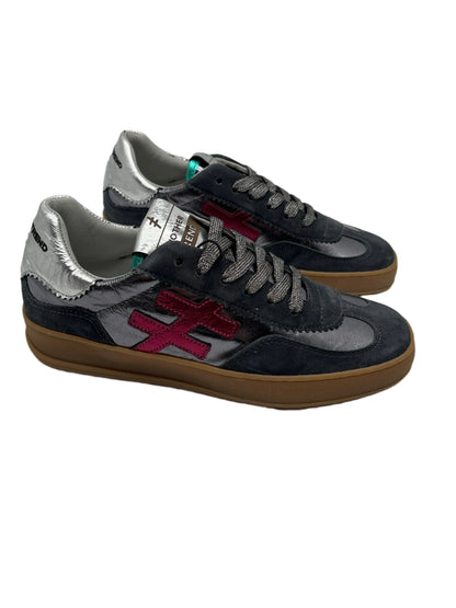 Another Trend A0328016 Ante+Metal Anthracite Silver Plum Trainers