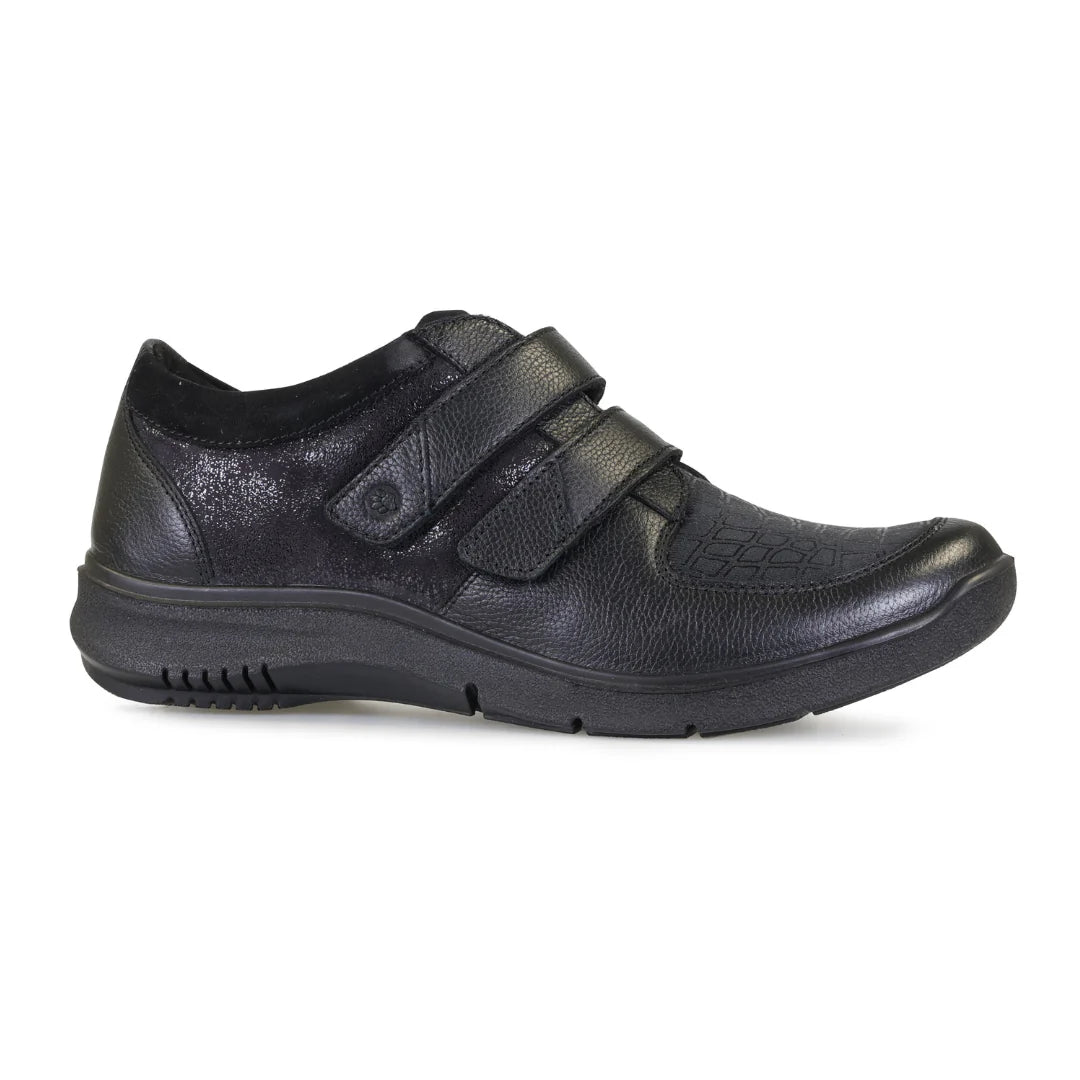 Padders 3608/4007 Lily 2E/3E Navy Combi Velcro Shoes