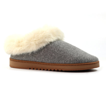 Lunar KLA082 Cranbrook Grey Slippers