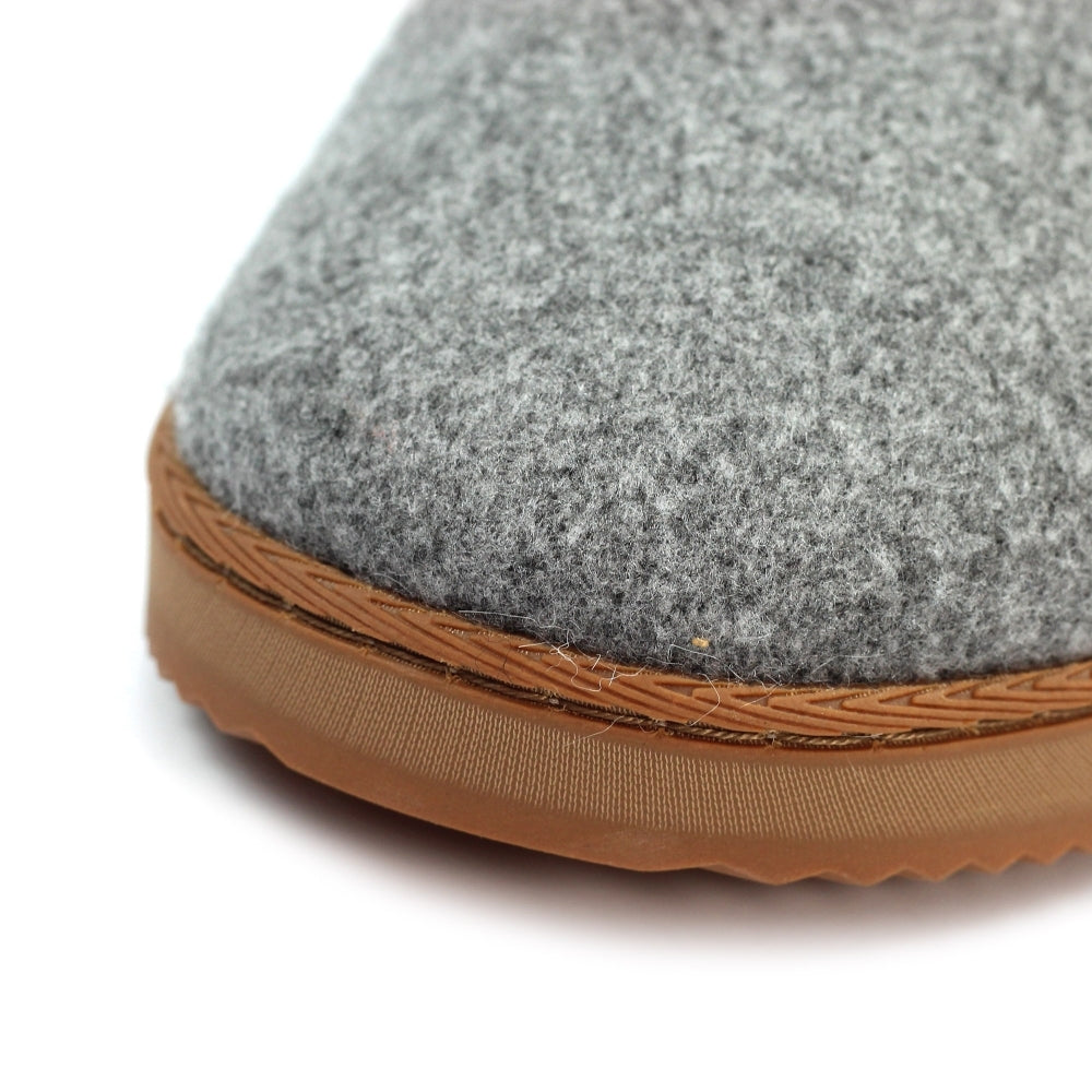 Lunar KLA082 Cranbrook Grey Slippers