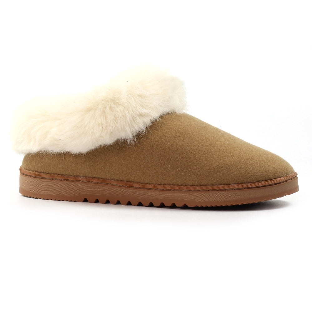 Lunar KLA082 Cranbrook Tan Slippers