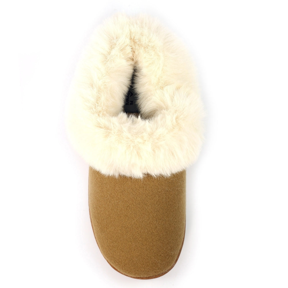 Lunar KLA082 Cranbrook Tan Slippers