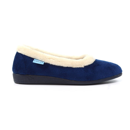 Lunar KLA226 Mabel II Blue Pump Slippers