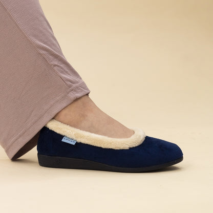 Lunar KLA226 Mabel II Blue Pump Slippers