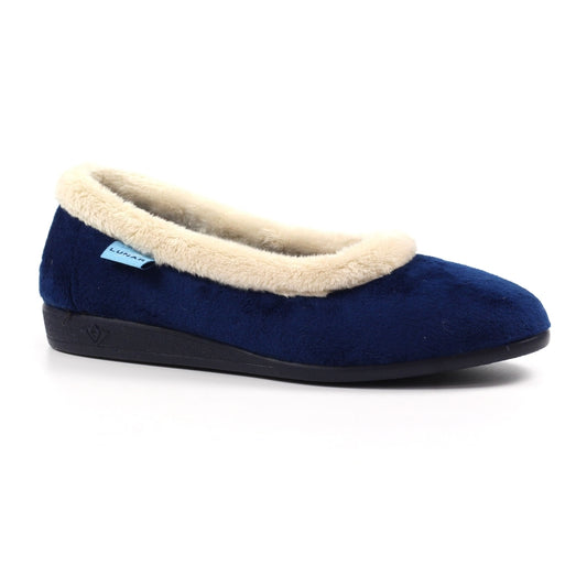 Lunar KLA226 Mabel II Blue Pump Slippers