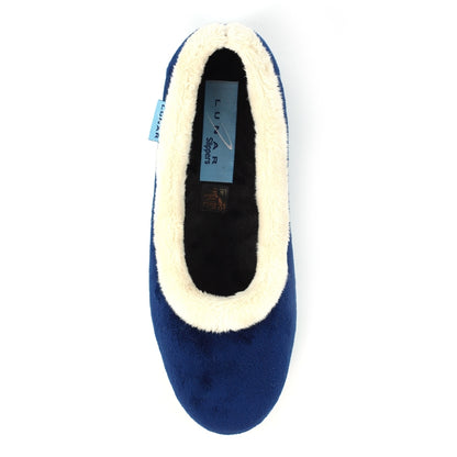 Lunar KLA226 Mabel II Blue Pump Slippers