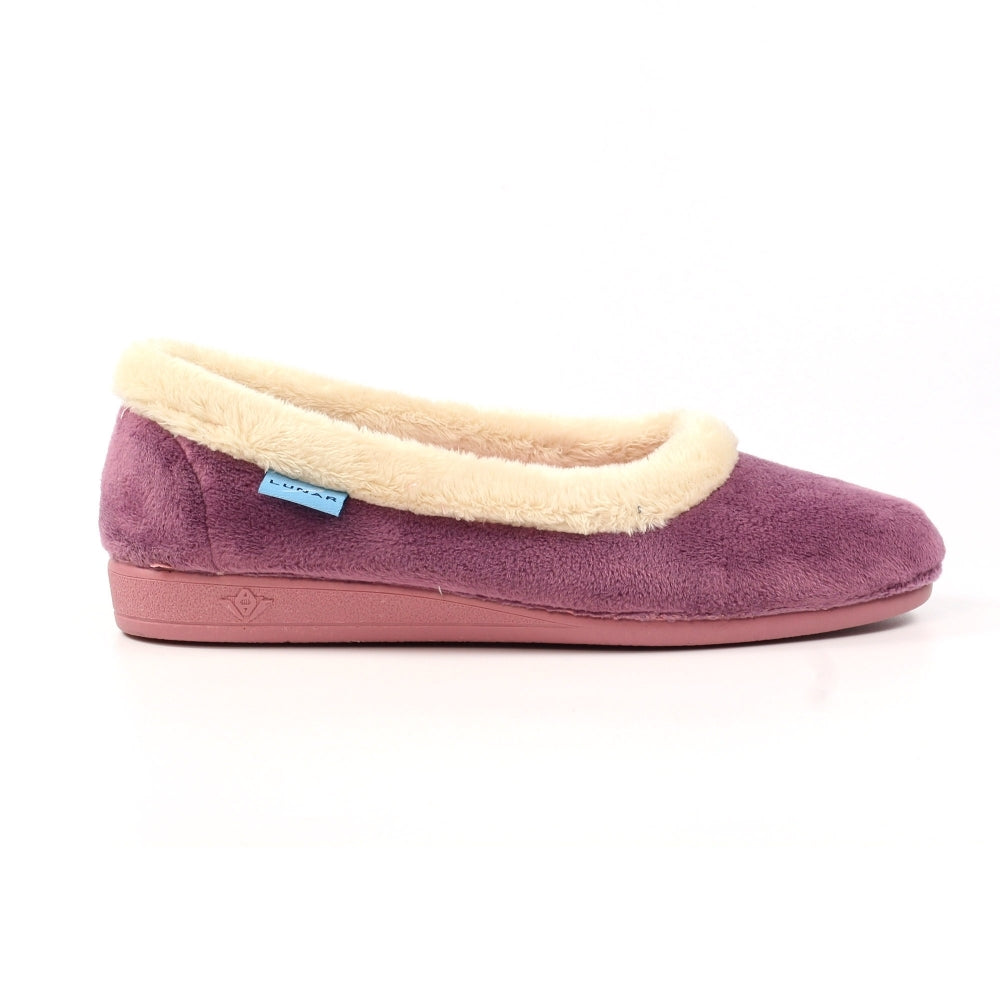 Lunar KLA226 Mabel II Heather Pink Pump Slippers