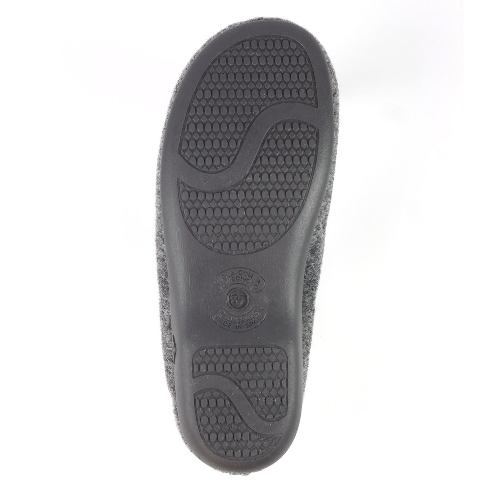 Lunar KLA250 Havana Grey Flower Slippers