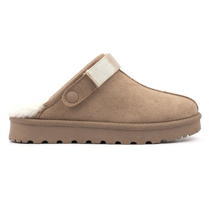 Lunar KLZ007 MK Odessa Mink Slippers