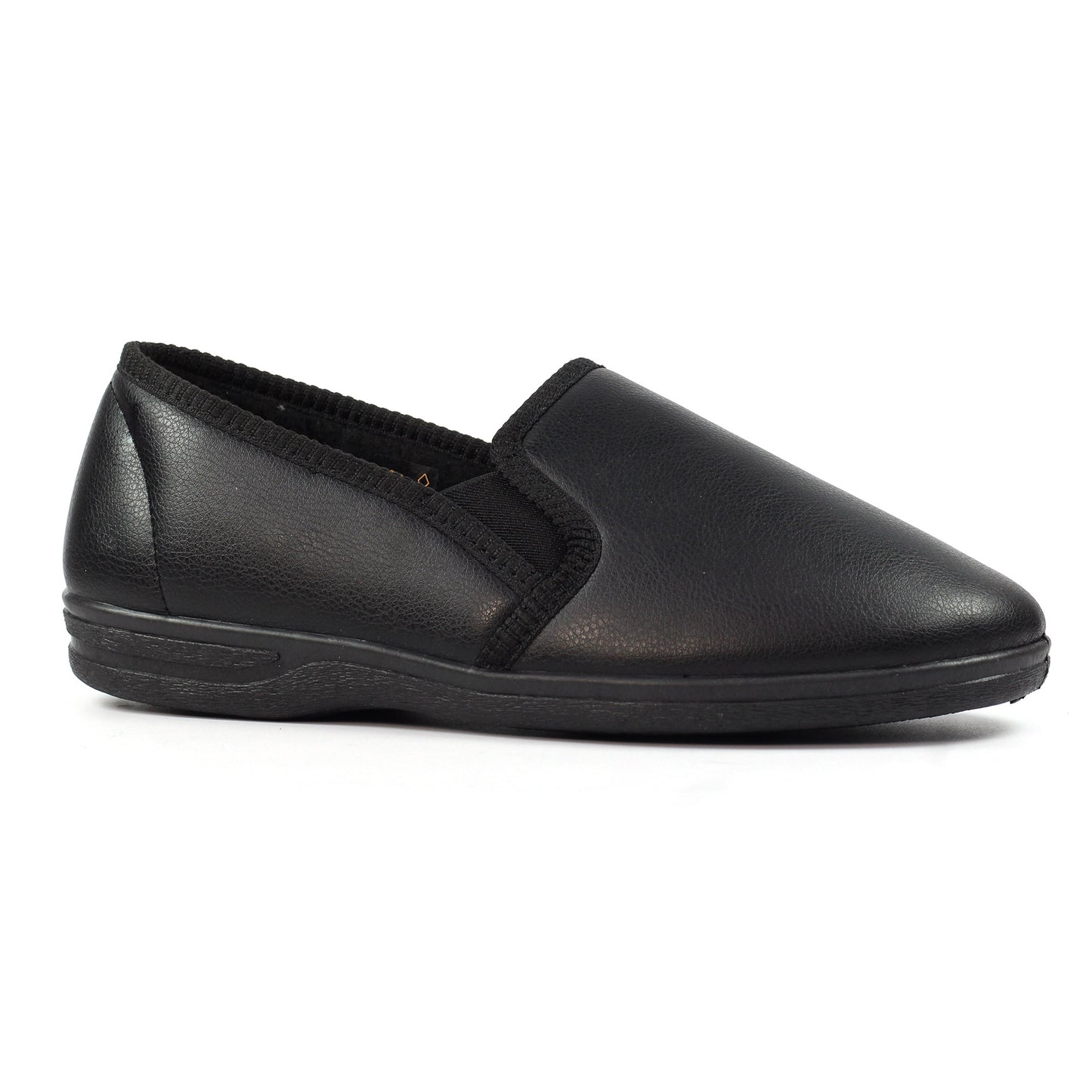 Lazydogz KMD109 BK Trent II Black Slippers