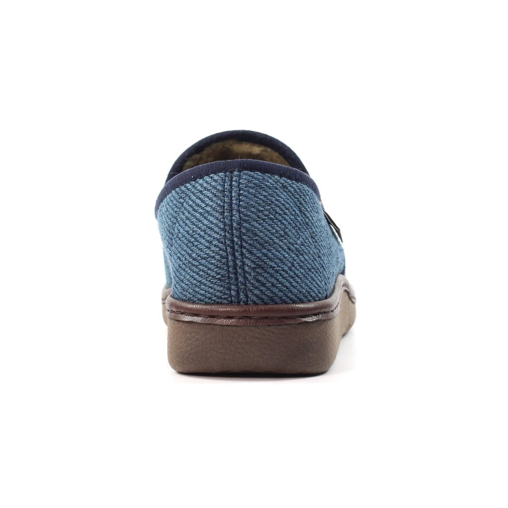 Lazydogz KMD113 Oliver Blue Navy Slippers