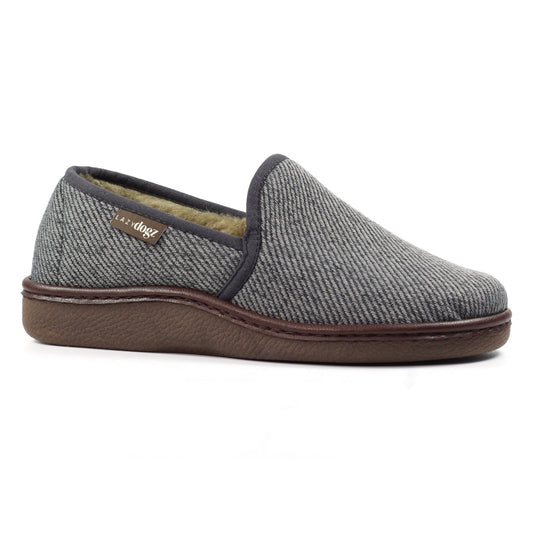 Lazydogz KMD113 Oliver Grey Slippers