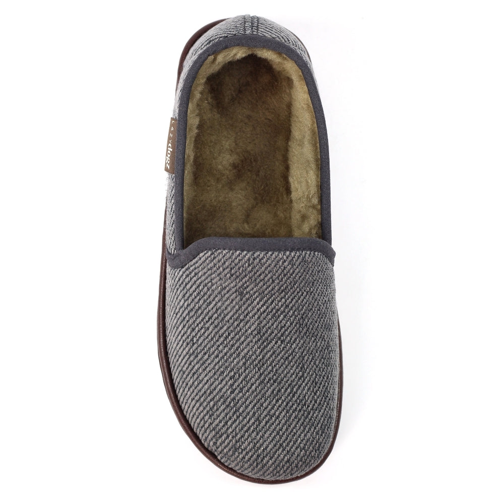 Lazydogz KMD113 Oliver Grey Slippers