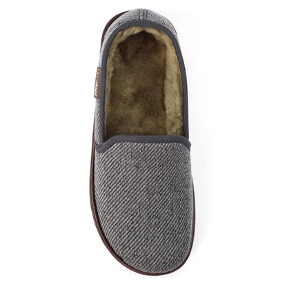Lazydogz KMD113 Oliver Grey Slippers