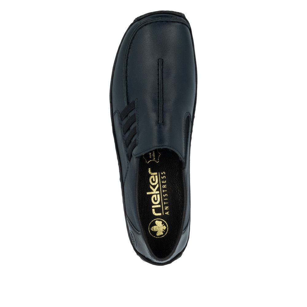Rieker L1777-14 Navy Slip On Shoes